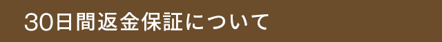 30日間返金保証