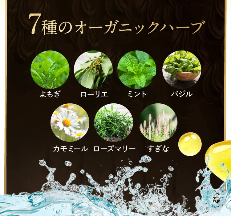 7つのオーガニックハーブ